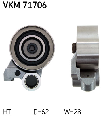 SKF Feszítőgörgő, vezérműszíj VKM71706_SKF